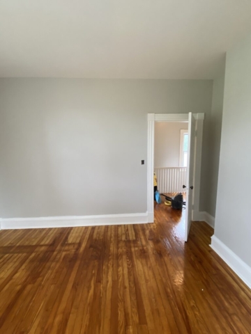 New flooring and paint