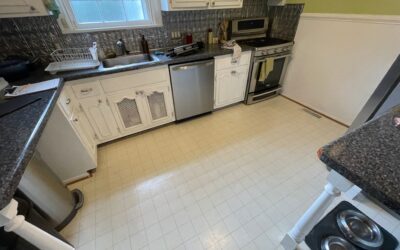 Kitchen renovation before